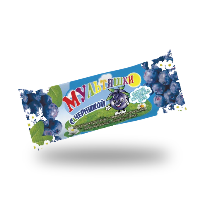Глазированный сырок «Мультяшки» — С черникой