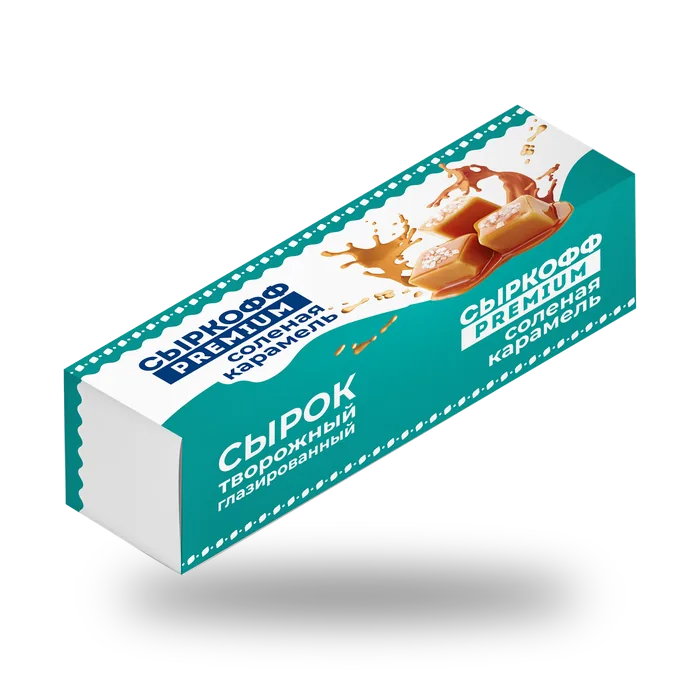 Глазированный сырок Premium — Соленая карамель